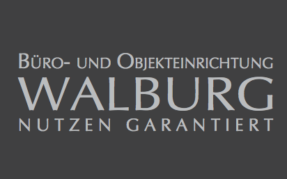Logo: WALBURG Büro- und Objekteinrichtung